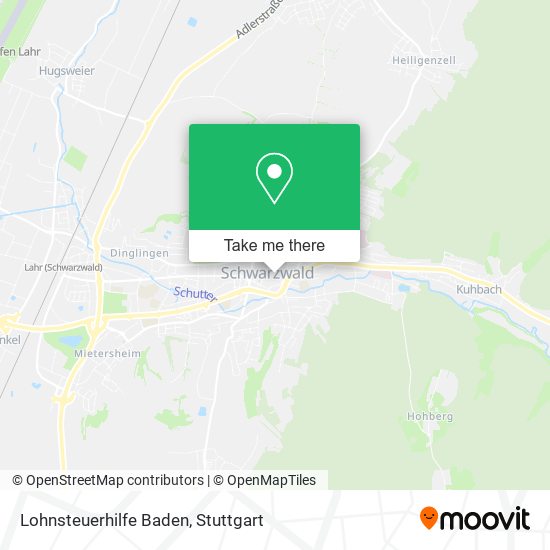 Lohnsteuerhilfe Baden map