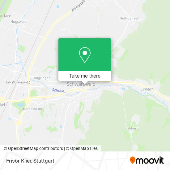 Карта Frisör Klier