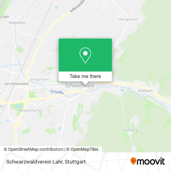 Карта Schwarzwaldverein Lahr