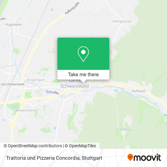 Trattoria und Pizzeria Concordia map