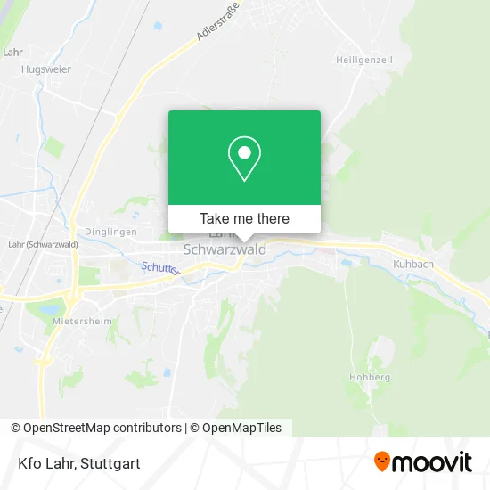 Карта Kfo Lahr