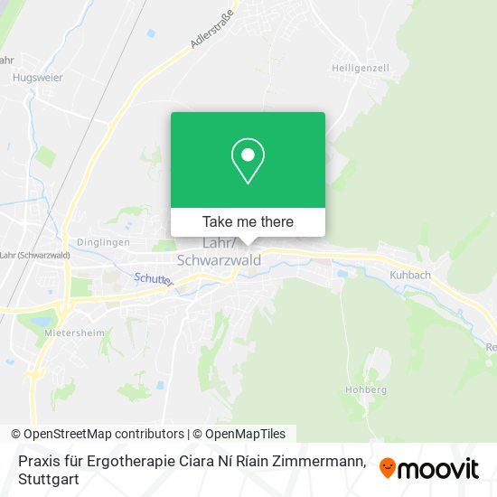 Praxis für Ergotherapie Ciara Ní Ríain Zimmermann map