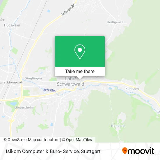Карта Isikom Computer & Büro- Service