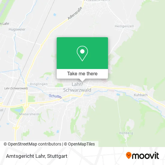 Карта Amtsgericht Lahr