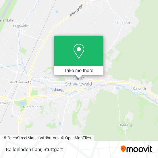 Карта Ballonladen Lahr