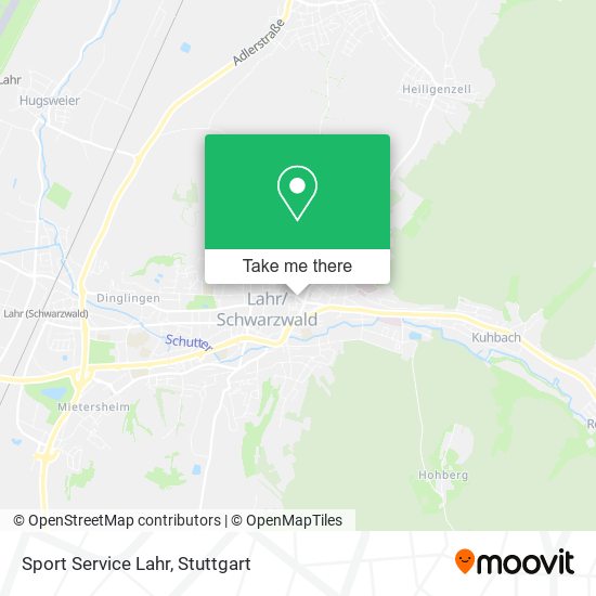 Карта Sport Service Lahr