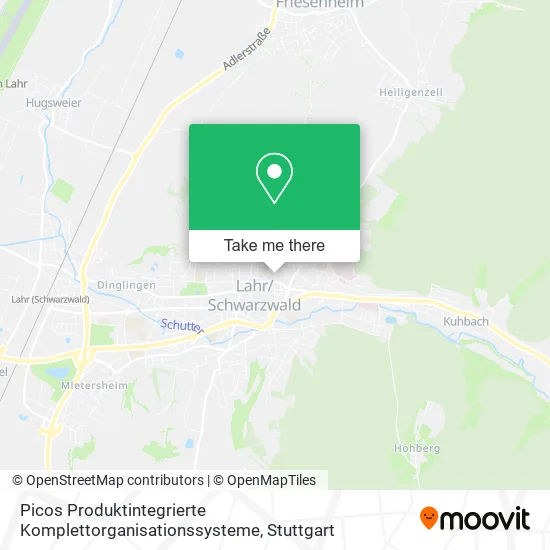 Карта Picos Produktintegrierte Komplettorganisationssysteme