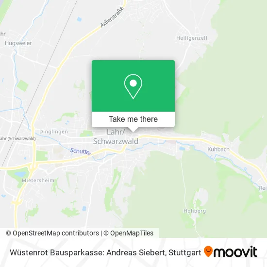 Wüstenrot Bausparkasse: Andreas Siebert map