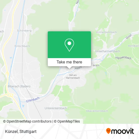 Карта Künzel