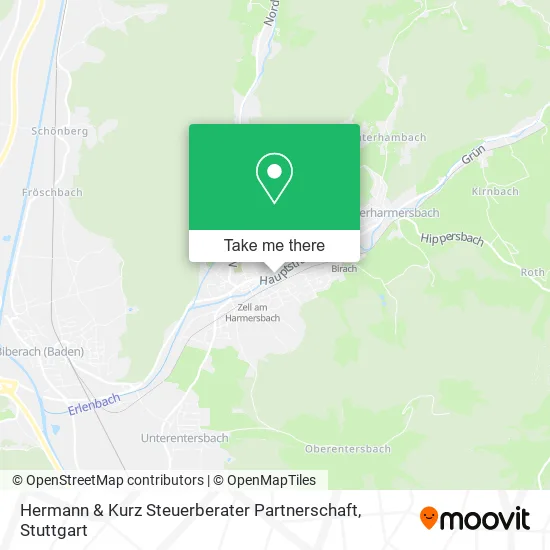 Карта Hermann & Kurz Steuerberater Partnerschaft