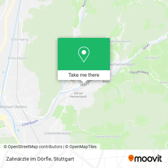 Карта Zahnärzte im Dörfle