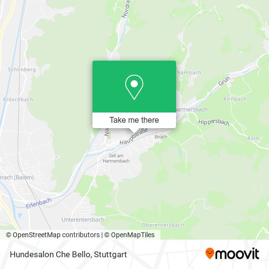 Hundesalon Che Bello map