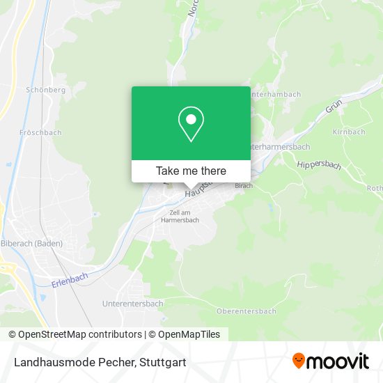 Landhausmode Pecher map