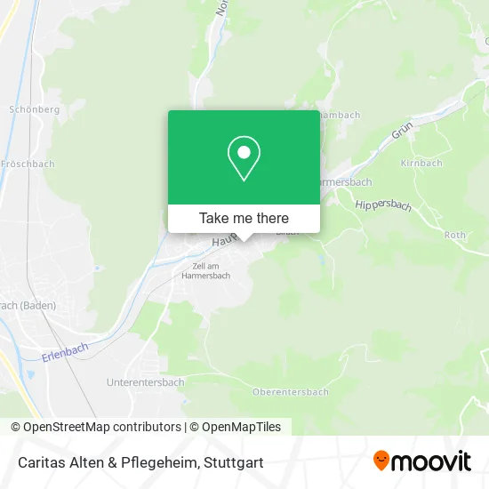 Карта Caritas Alten & Pflegeheim