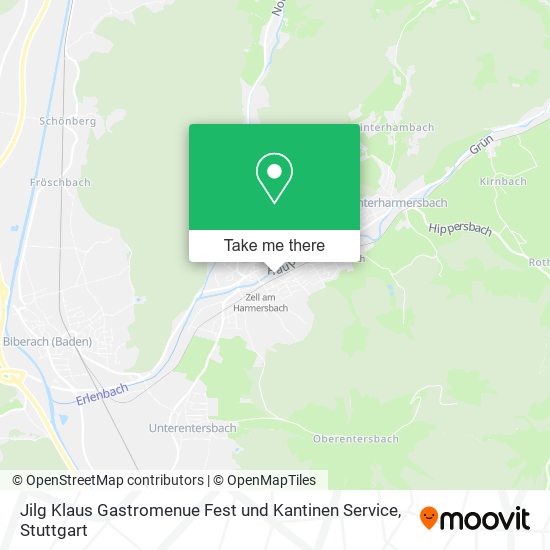 Jilg Klaus Gastromenue Fest und Kantinen Service map
