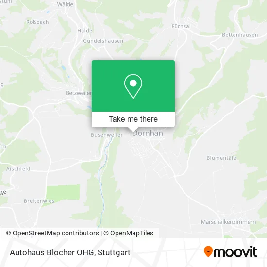 Карта Autohaus Blocher OHG