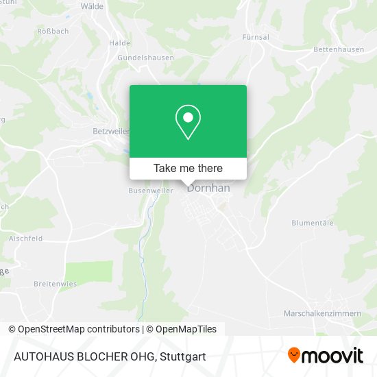 AUTOHAUS BLOCHER OHG map