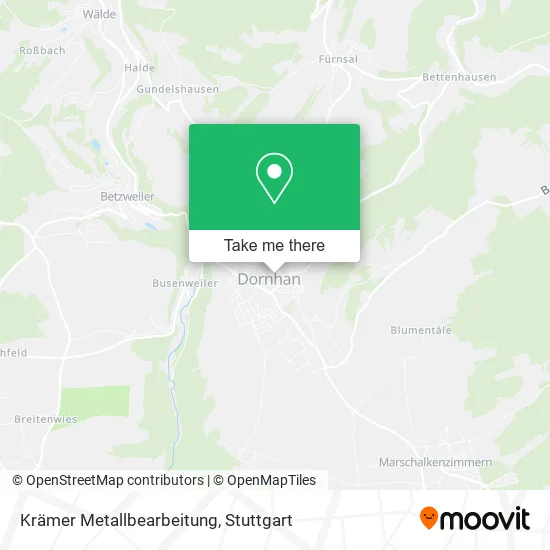 Карта Krämer Metallbearbeitung