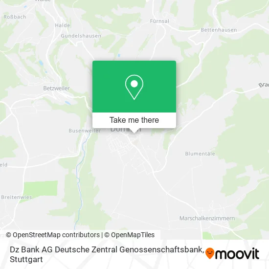 Карта Dz Bank AG Deutsche Zentral Genossenschaftsbank