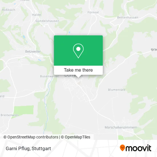 Карта Garni Pflug