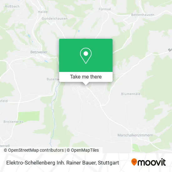 Карта Elektro-Schellenberg Inh. Rainer Bauer