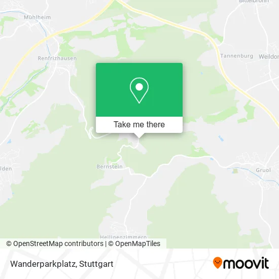 Карта Wanderparkplatz