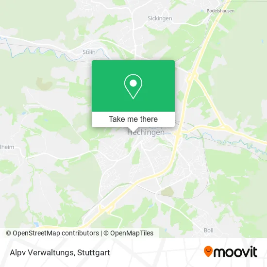 Карта Alpv Verwaltungs