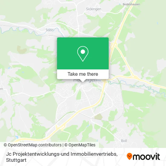 Карта Jc Projektentwicklungs-und Immobilienvertriebs