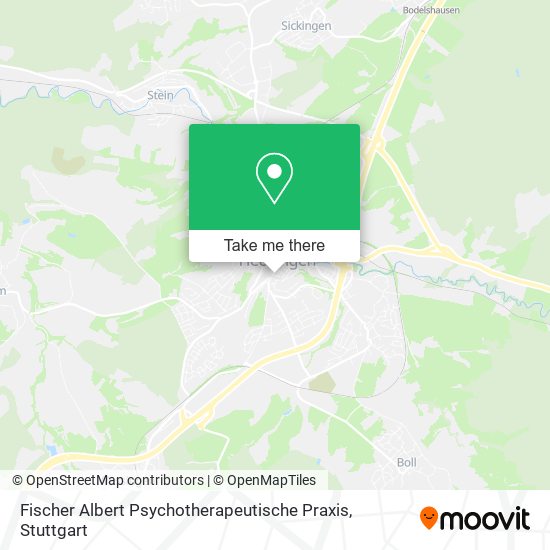 Fischer Albert Psychotherapeutische Praxis map