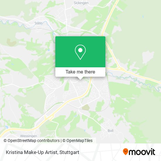 Kristina Make-Up Artist map