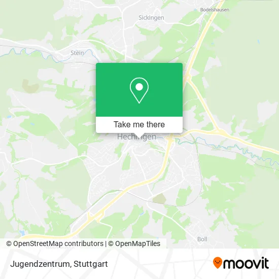 Карта Jugendzentrum
