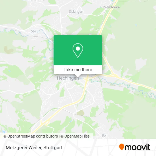 Карта Metzgerei Weiler