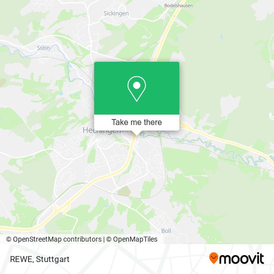 REWE map