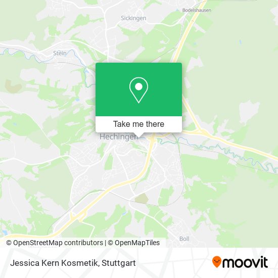 Jessica Kern Kosmetik map