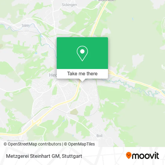 Карта Metzgerei Steinhart GM