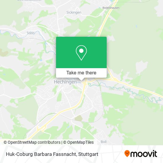Huk-Coburg Barbara Fassnacht map