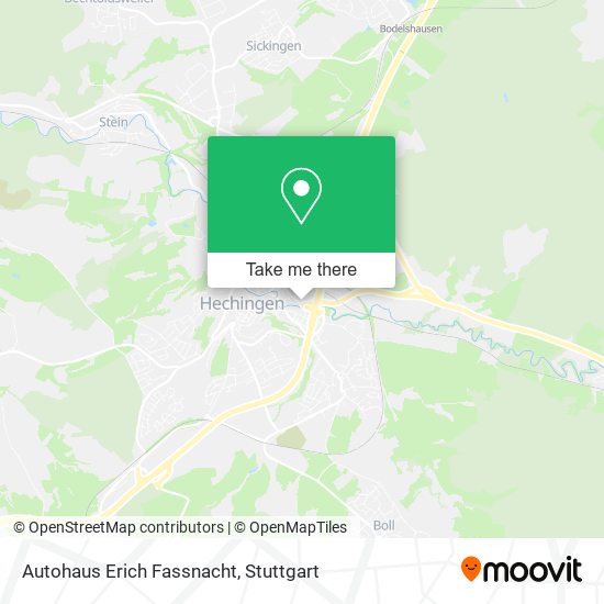 Autohaus Erich Fassnacht map