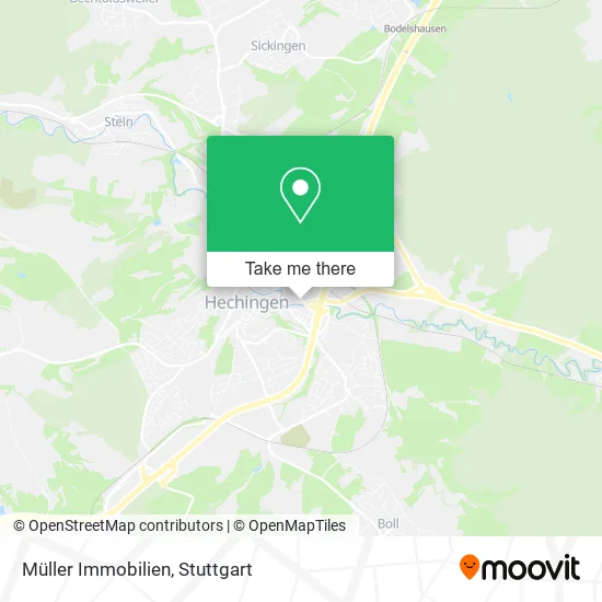 Карта Müller Immobilien