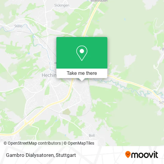 Карта Gambro Dialysatoren