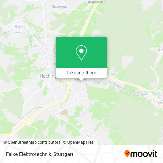 Falke Elektrotechnik map