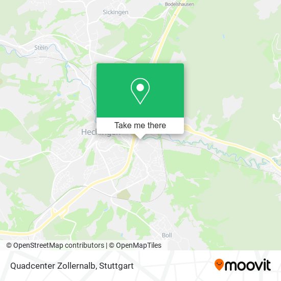 Карта Quadcenter Zollernalb