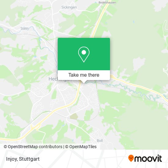 Injoy map