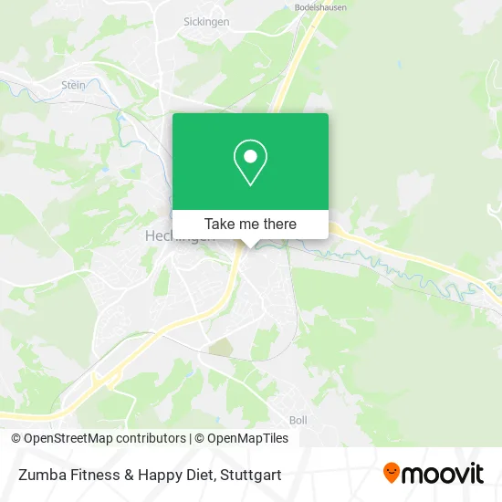Карта Zumba Fitness & Happy Diet