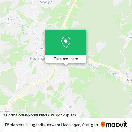 Förderverein Jugendfeuerwehr Hechingen map