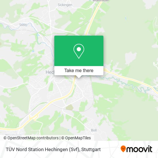 TÜV Nord Station Hechingen (Svf) map
