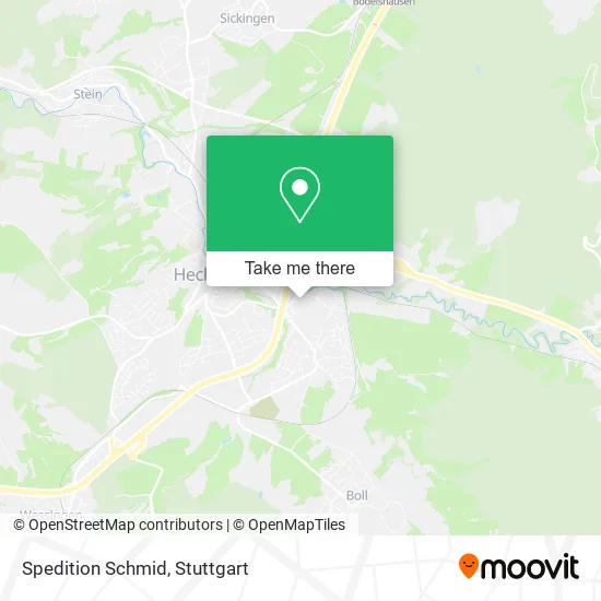 Карта Spedition Schmid