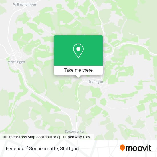 Feriendorf Sonnenmatte map