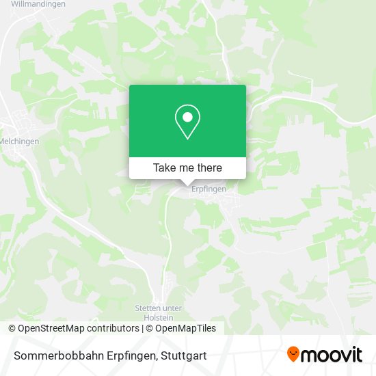 Sommerbobbahn Erpfingen map