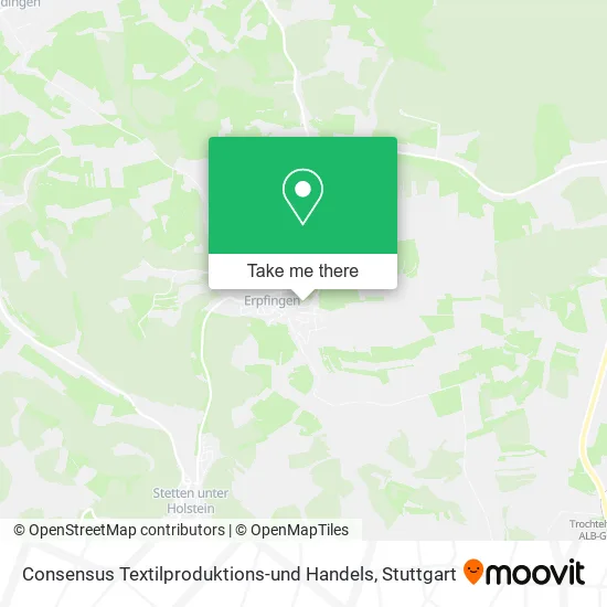 Карта Consensus Textilproduktions-und Handels