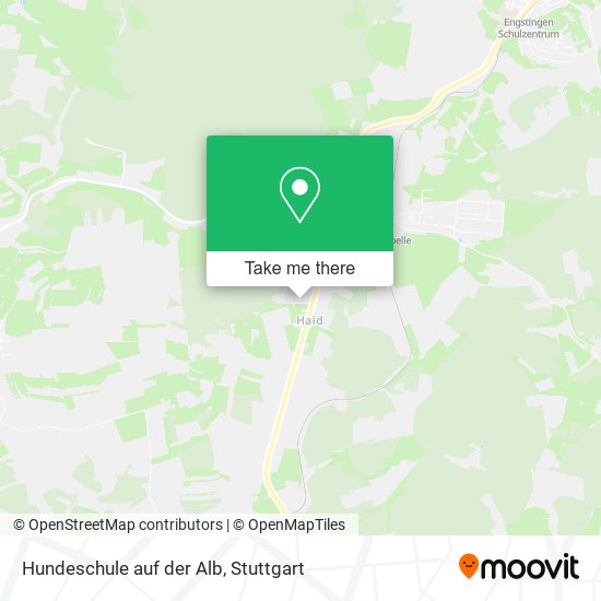 Hundeschule auf der Alb map